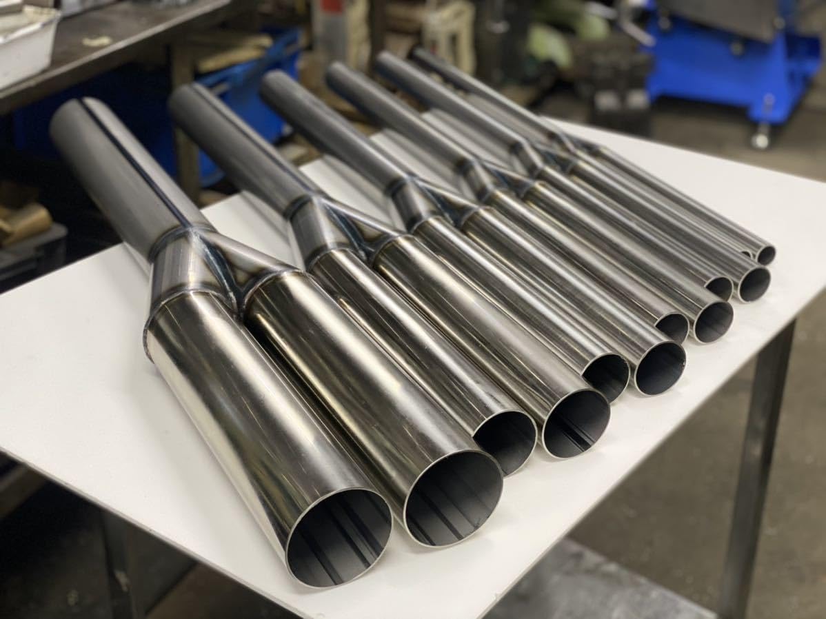 デュアルマフラー 76.3φ 汎用 ワンオフ マフラー